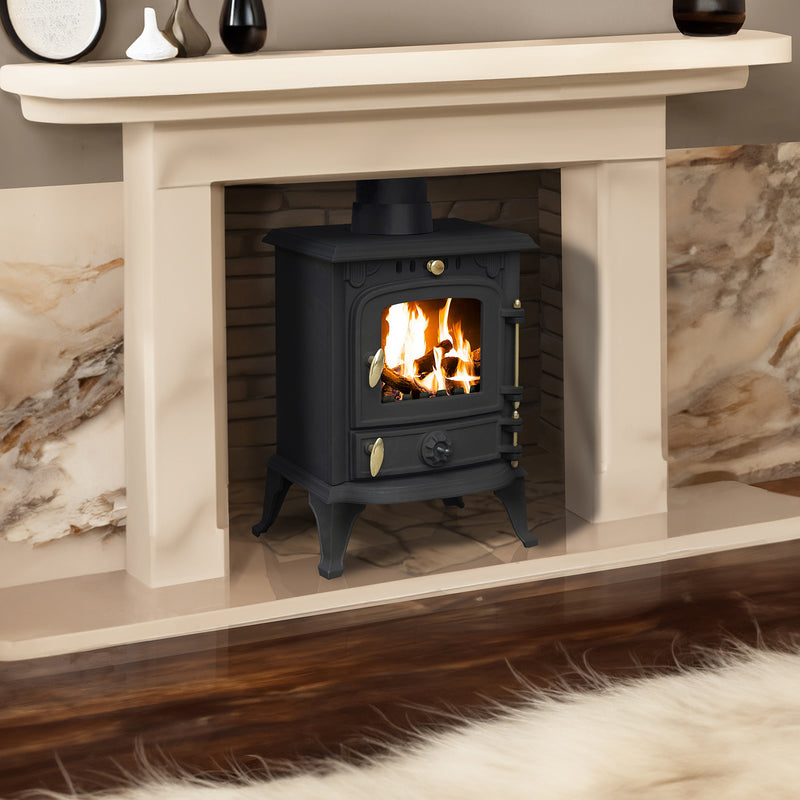 Royal Fire 4.5kW Cast Iron Wood and Coal Burning Stove