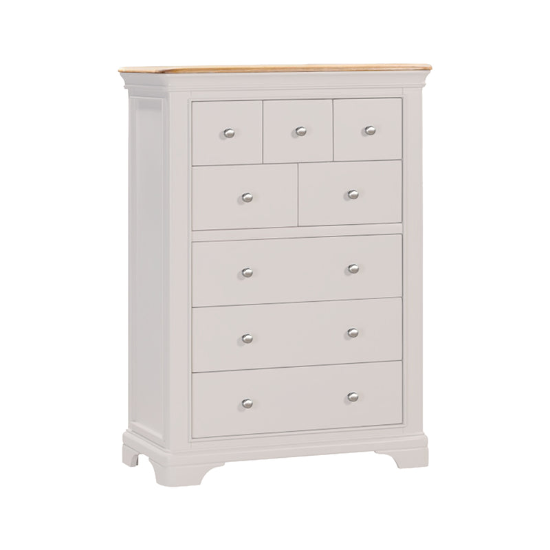 Faire Tall 8 Drawer Chest - Putty