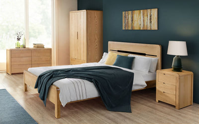 Curve King Bed