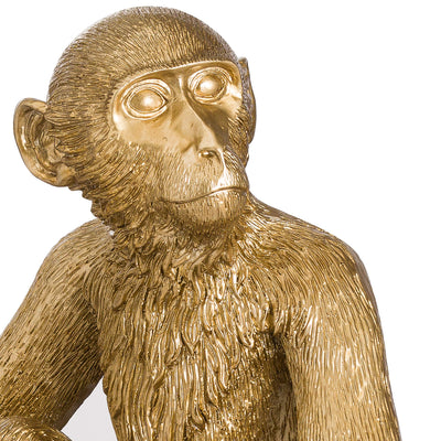 George The Monkey Gold Table Lamp