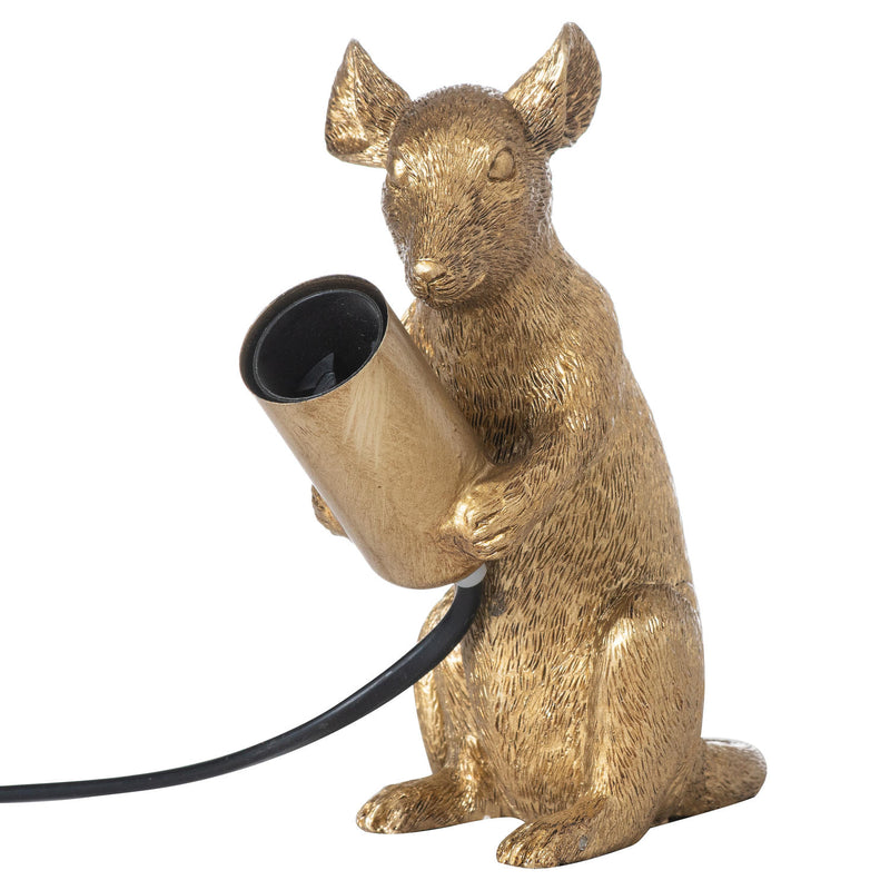 Milton The Mouse Gold Table Lamp