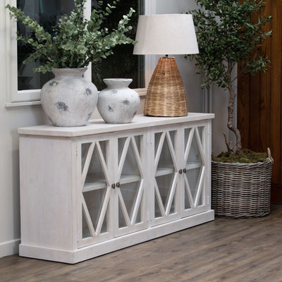 Stamford Plank Collection Four Door Sideboard