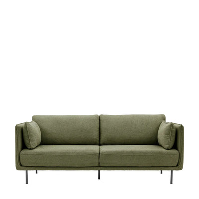 Wigmore 3 Seater Sofa in Verdant Green Boucle