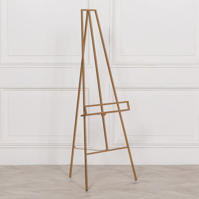 Maison Reproductions Gold Metal Easel