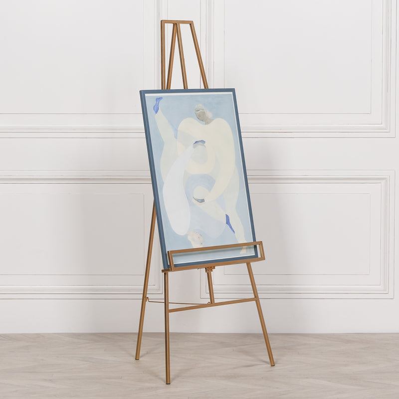 Maison Reproductions Gold Metal Easel