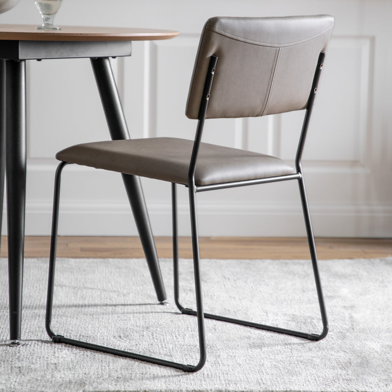 Chalkwell Dining Chair Silver Grey