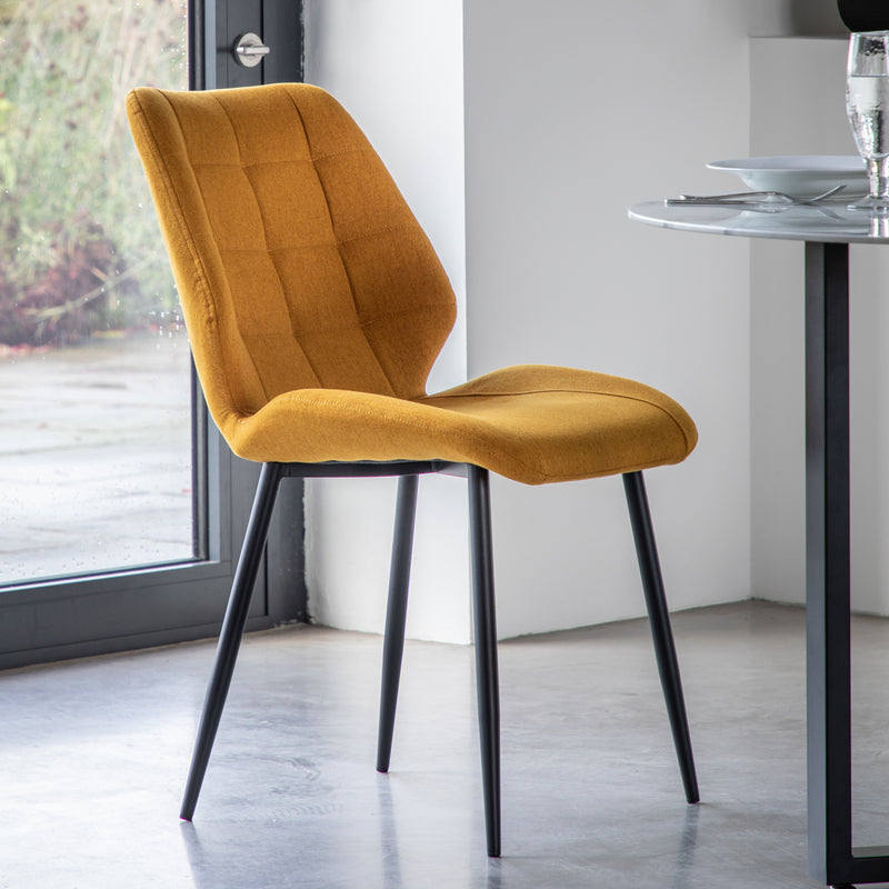 Manford Saffron Dining Chair 2pk