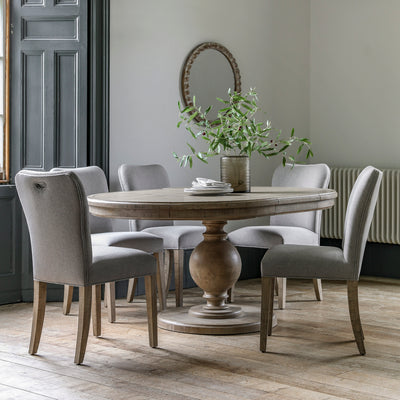 Vancouver Round Extending Dining Table