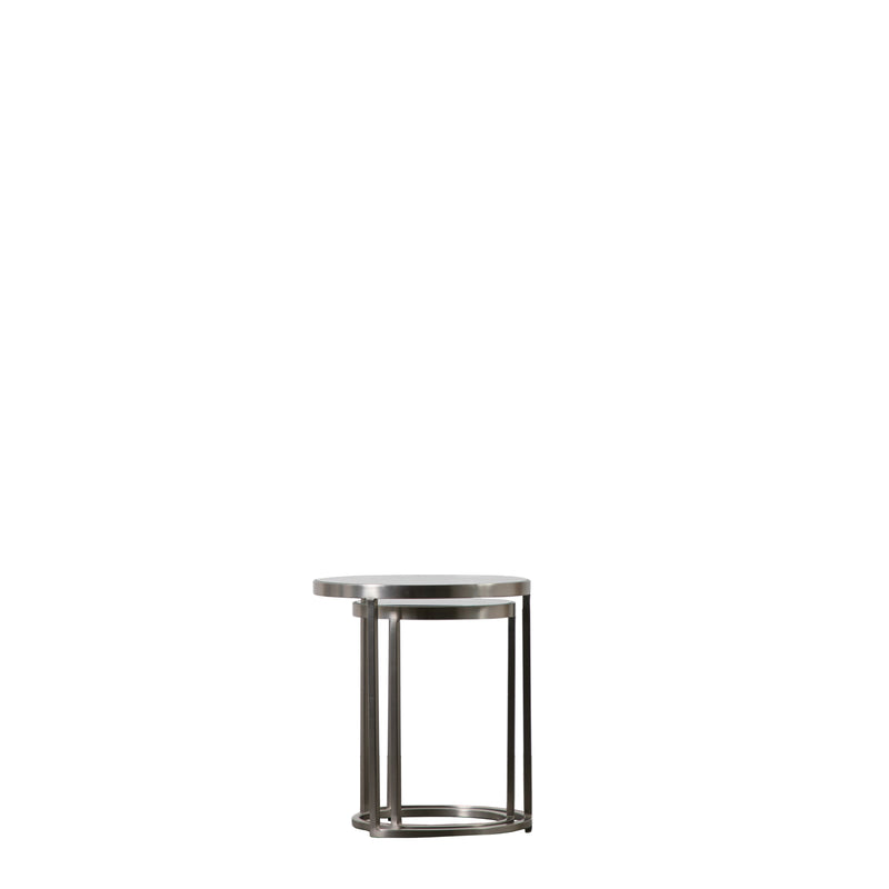 Rowe Nest Tables Silver