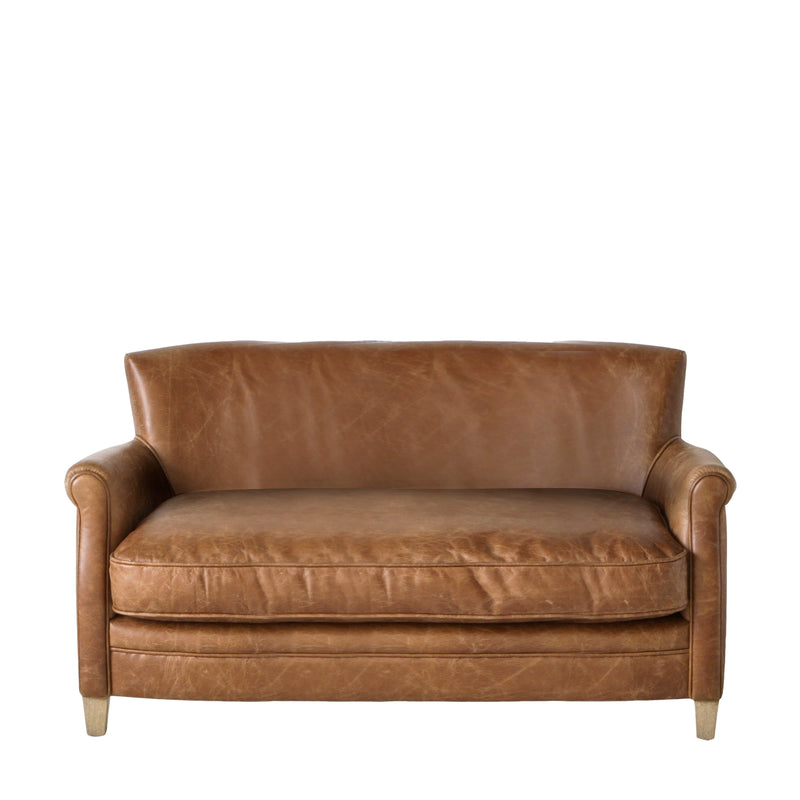 Mr. Paddington Sofa in Vintage Brown Leather
