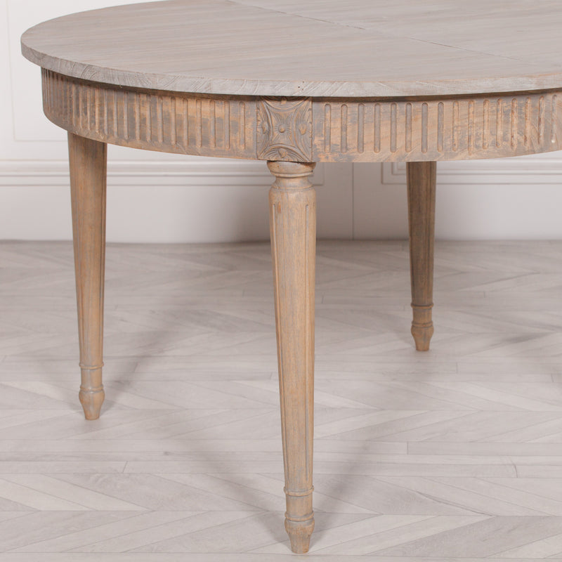 Maisons Rustic Wooden Extendable 100cm Dining Table