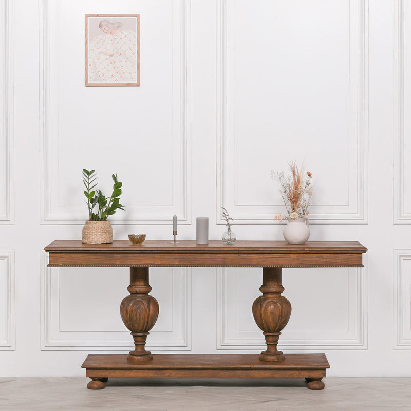 Rustic Wooden Console 180cm