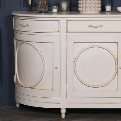 Maison Reproductions Aged Ivory Sideboard