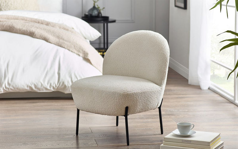Lulu Boucle Accent Chair