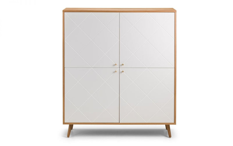 Moritz 4 Door Cabinet - Oak