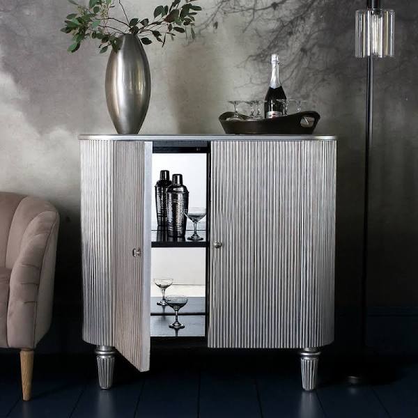 Jarvis Drinks Cabinet in Silver