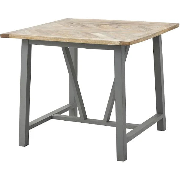 Nordic Grey Collection Square Dining Table