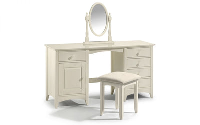 Cameo Dressing Table - Stone White