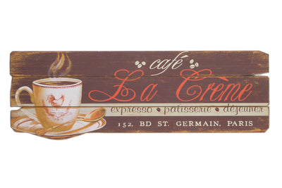 Café La Crème Plaque - The Pack Design