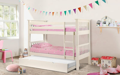 Barcelona Bunk Bed - Stone White - The Pack Design