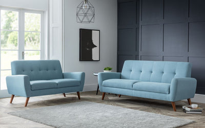 Monza 3 Seater Sofa - Blue - The Pack Design