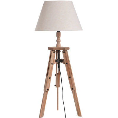 Wooden Tripod Table Lamp - The Pack Design