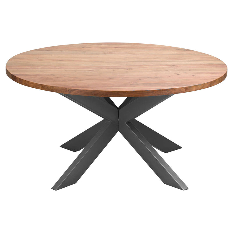 Live Edge Collection Large Round Dining Table - The Pack Design