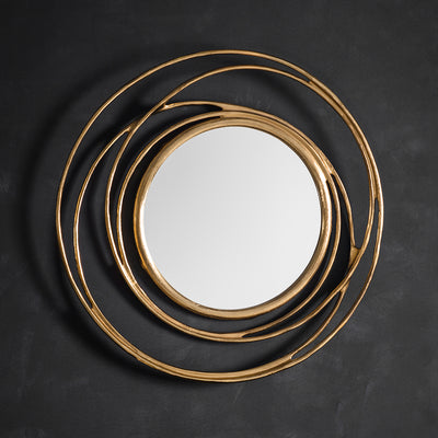 Allende Mirror Satin Gold - The Pack Design