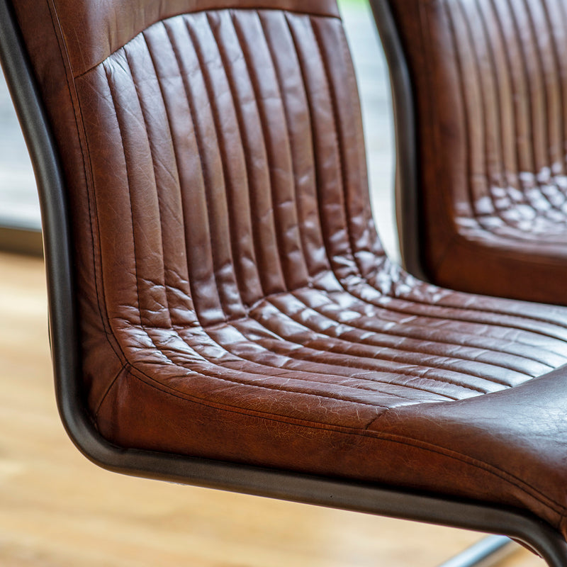 Capri Leather Chair - The Pack Design