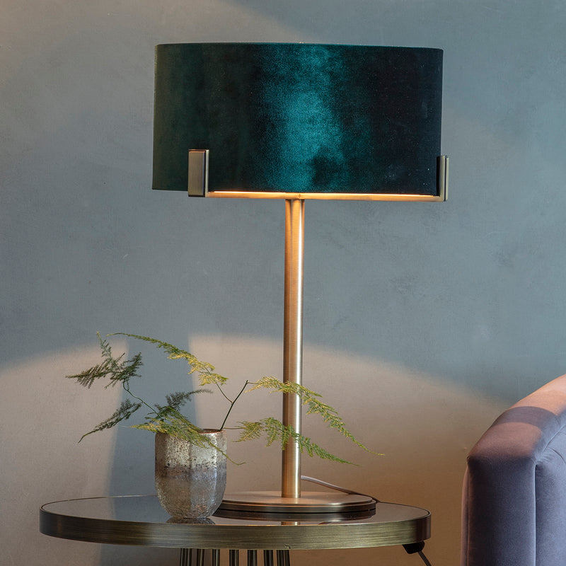 Hayfield Table Lamp Antique Brass - The Pack Design