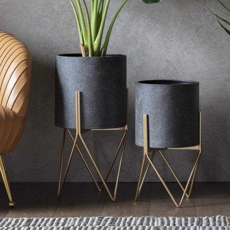 Hoven Metal Planter Small - The Pack Design