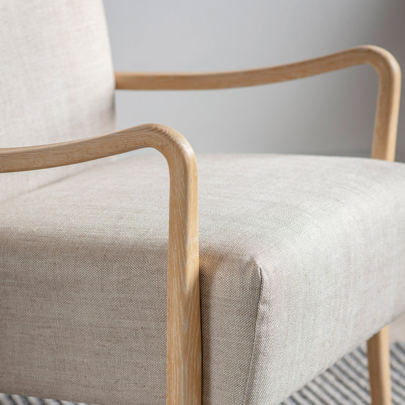 Chedworth Armchair in Natural Linen