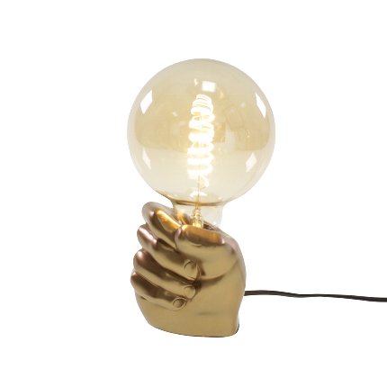 Gold Grip Table Lamp - The Pack Design