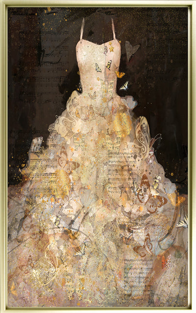 Butterfly Dress by Marta Wiley - Framed