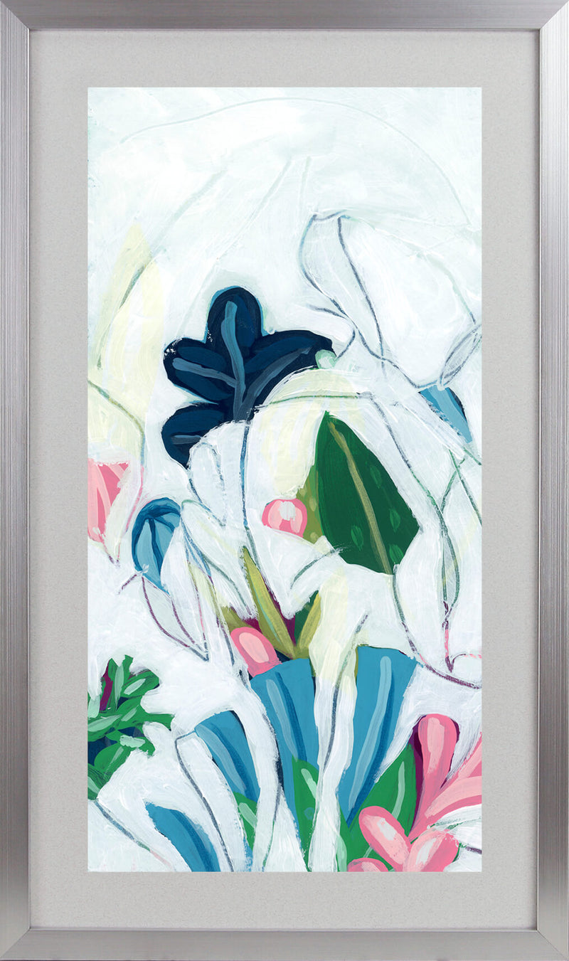 Tropical Trace I-IV by June Erica Vess - Framed