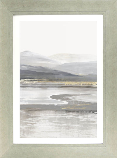 Grey Mountain I-II by Allison Pearce - Framed