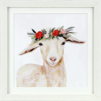 Spring on the Farm I-VI by Victoria Borges - Framed