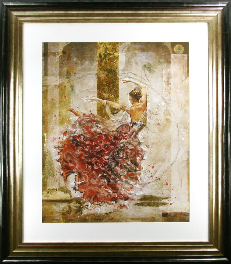 Temple Dancer by Marta Wiley - Framed