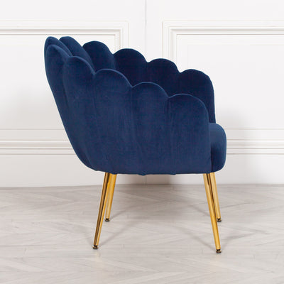 Scalloped Blue Chair - The Pack Design
