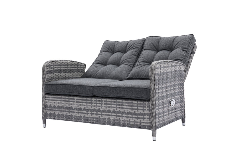 Arabella 2 Seater Reclining Sofa, 2 Reclining Armchairs with Coffee Table - The Pack Design