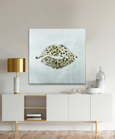 Leopard Kiss by Carol Robinson - Canvas