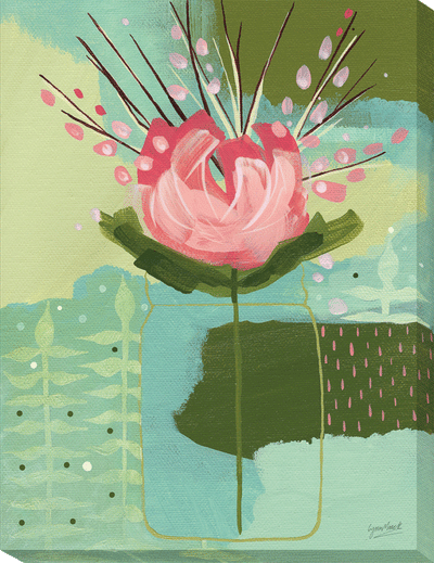 Rose I-II by Lynn Mack - Canvas