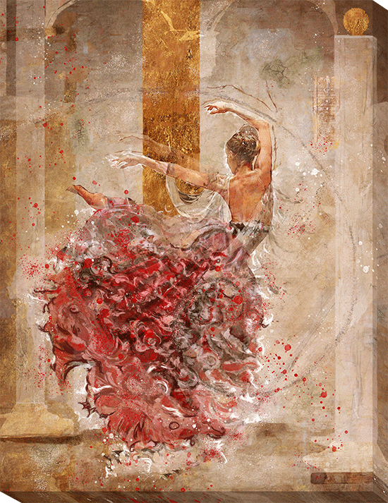 Temple Dancer by Marta Wiley - Canvas