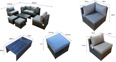 Chelsea Modular Sofa Set - The Pack Design