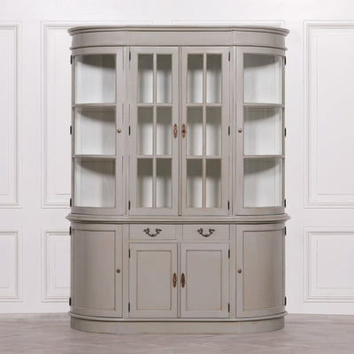 Large Grey Dresser Display Cabinet - The Pack Design