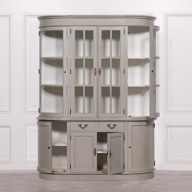 Large Grey Dresser Display Cabinet - The Pack Design