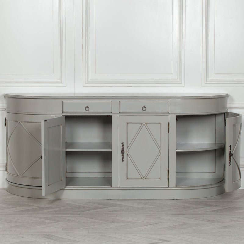 Classical Grey Sideboard - The Pack Design