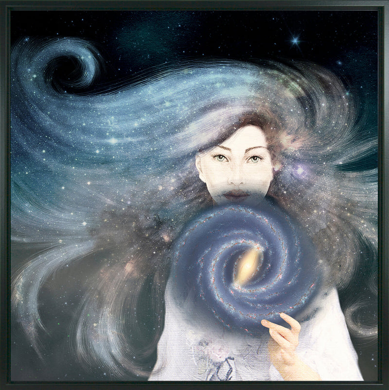 My Secret Universe by Paula Belle Flores - Framed
