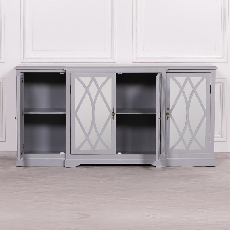 Breakfont Grey Mirror Front Sideboard - The Pack Design