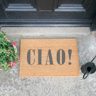 Ciao Grey Doormat - The Pack Design